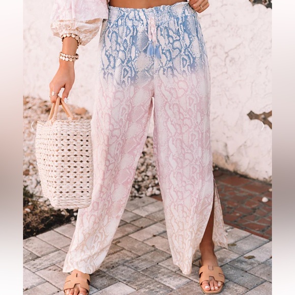 NWT surf gypsy suite by the sea snake print pants - Picture 2 of 9